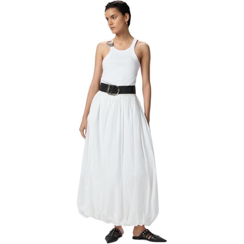 Юбка PINKO FW25 Повседневный Длинный Юбка Women's White - изображение 1