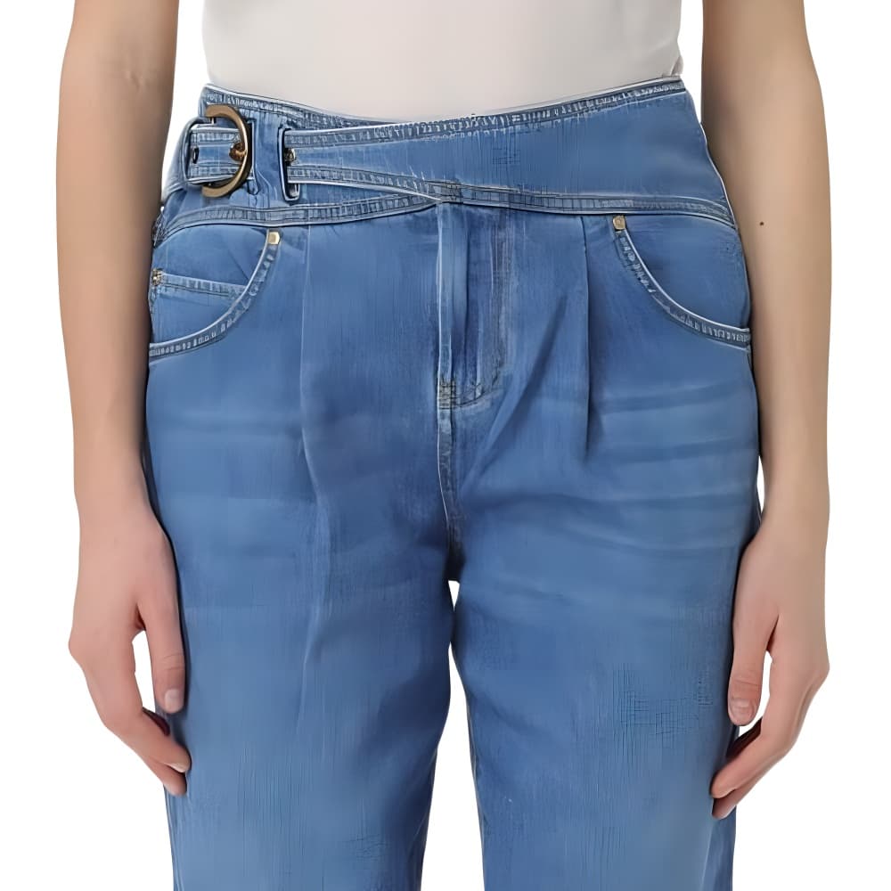 Джинсы PINKO Blue Women's Jeans PINKO Синий Женские Джинсы - изображение 5