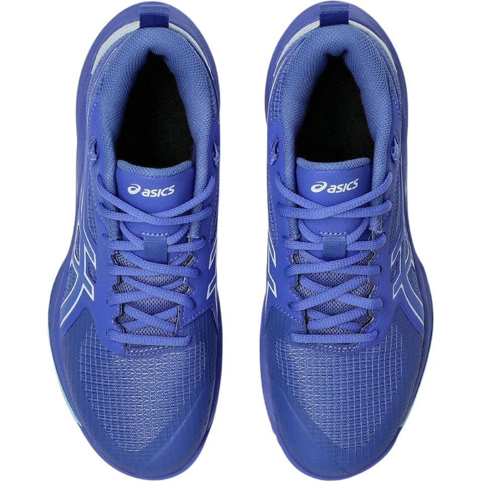 Кроссовки для баскетбола ASICS Swiftace Поддержка MID Топ Детские Баскетбольные Кроссовки Синие Детские - изображение 4