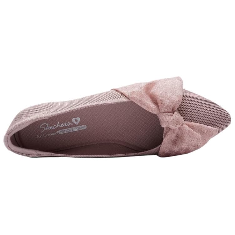 Тапочки Skechers Air cooled memory foam Женские повседневные туфли Женские Розовые - изображение 3