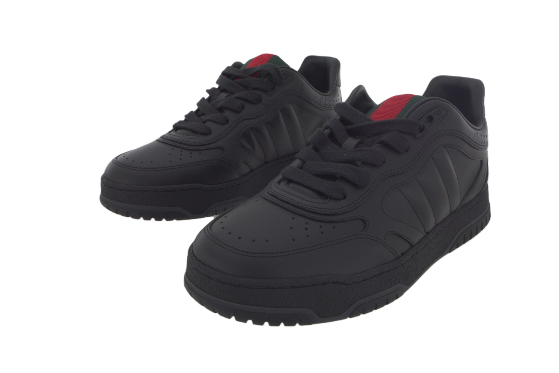 Кроссовки Gucci Re-Web Low Top Sneakers Black - изображение 3