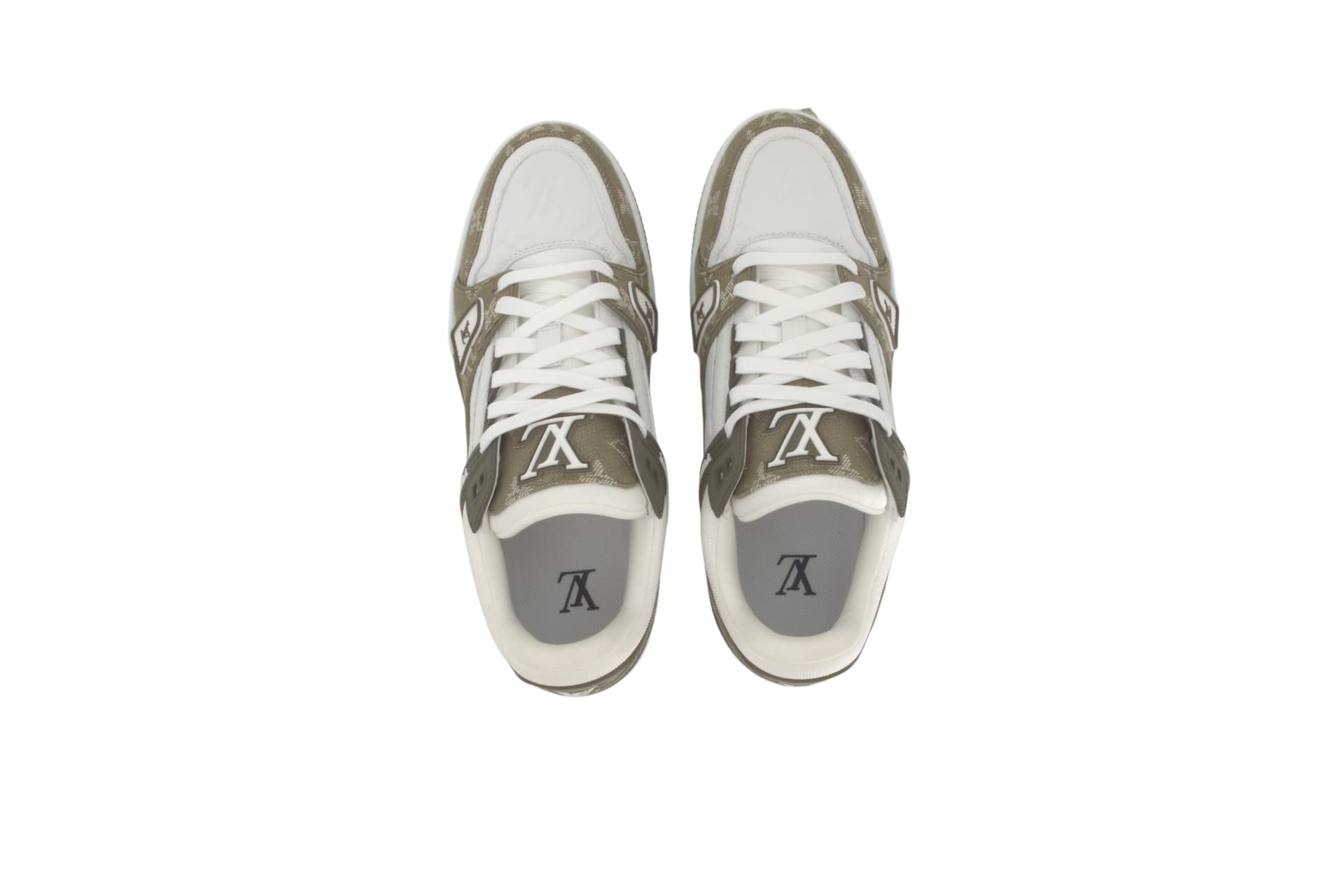 Кроссовки LOUIS VUITTON Trainer Green - изображение 4