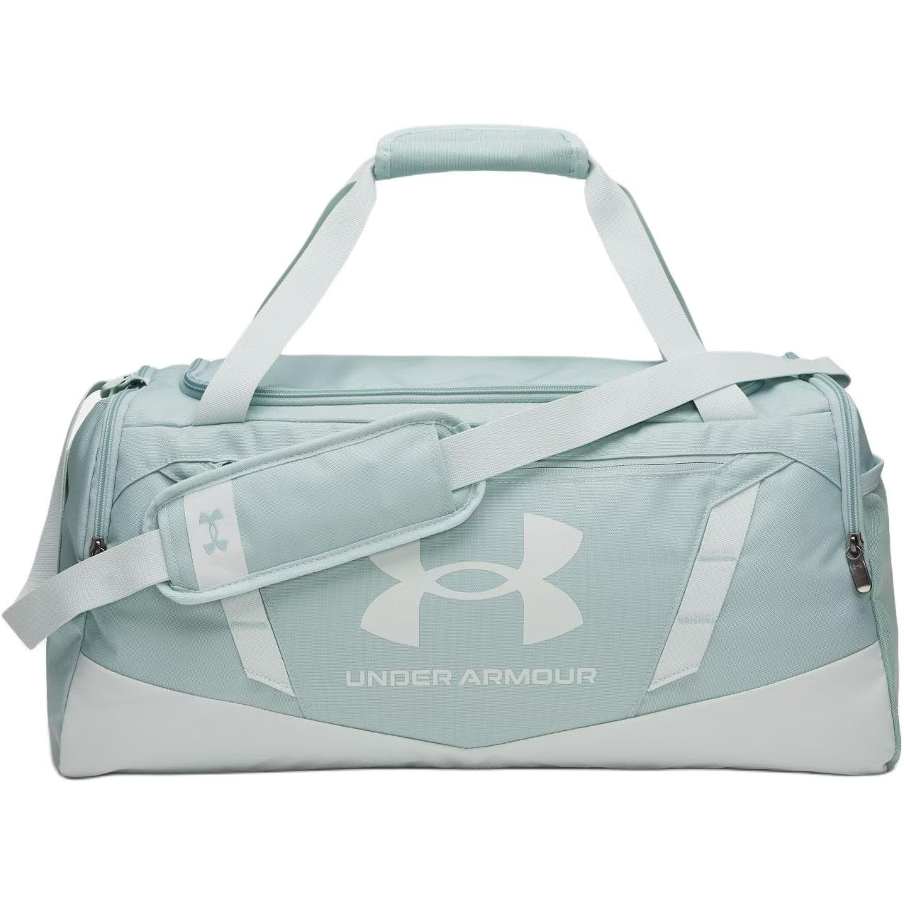 Спортивная сумка Under Armour 40L Полиэстеровая ткань Дорожная сумка Унисекс с отделениями Эмалевый синий - изображение 1