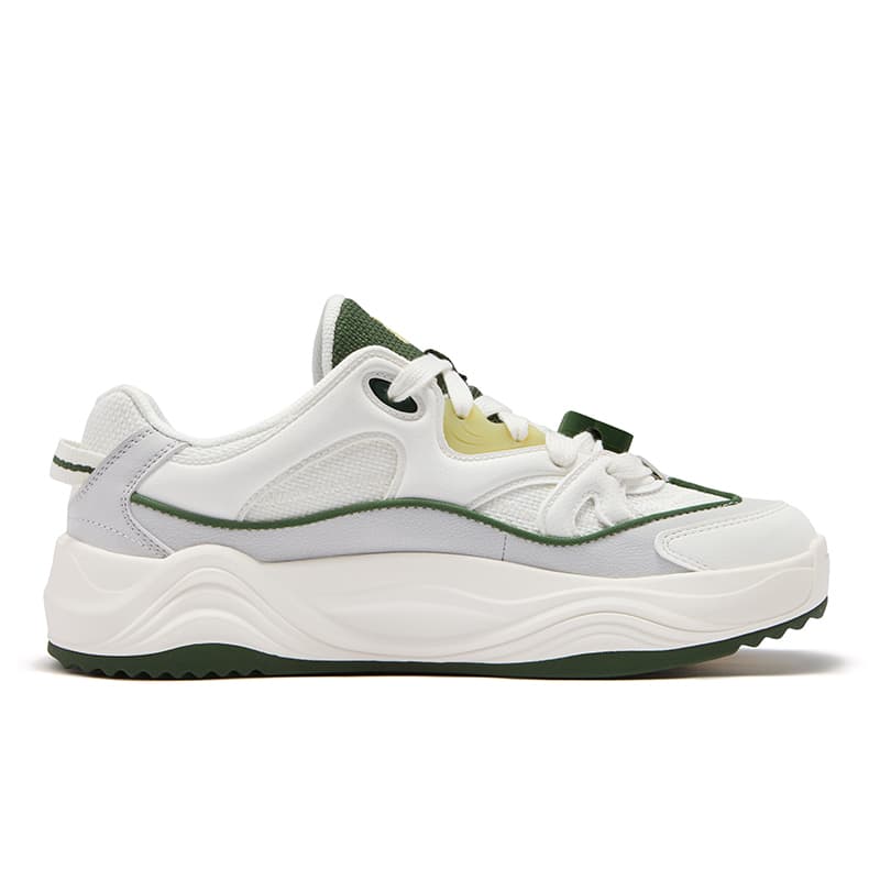 Кроссовки FILA FUSION TARANTO Melody Shoes Низкие Скейтборд Обувь Мужская Снег Лотосовый Серый - изображение 2