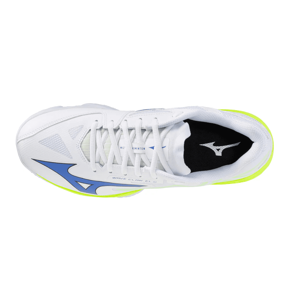 Кроссовки для бадминтона Mizuno Wave Claw EL 2 Бадминтонная обувь Унисекс Белая - изображение 2