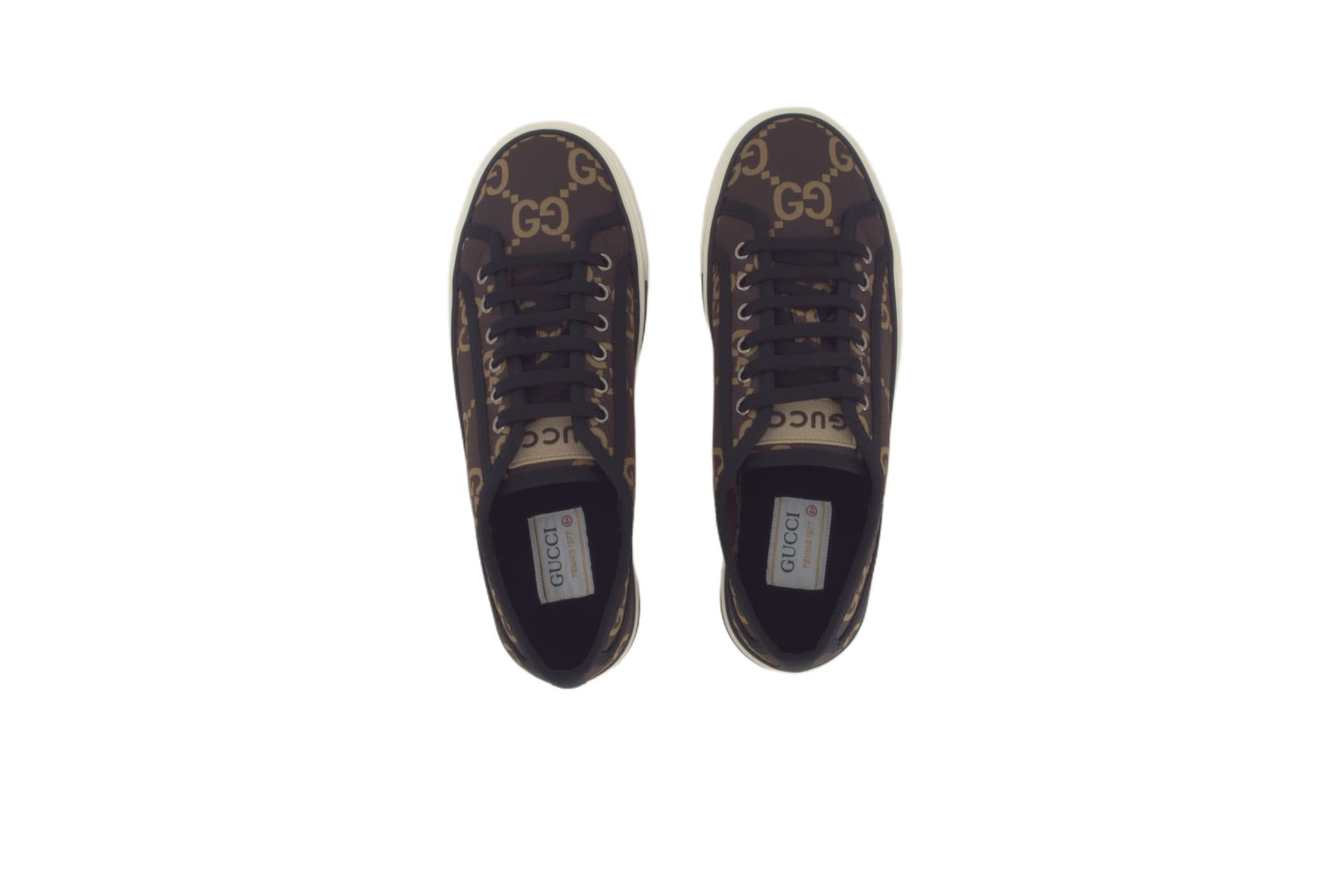 Кроссовки Gucci Tennis 1977 Brown - изображение 4