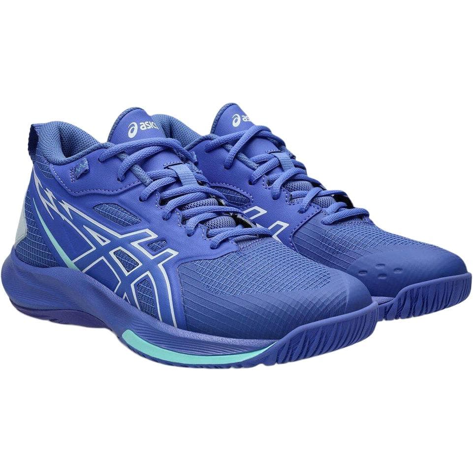Кроссовки для баскетбола ASICS Swiftace Поддержка MID Топ Детские Баскетбольные Кроссовки Синие Детские - изображение 3