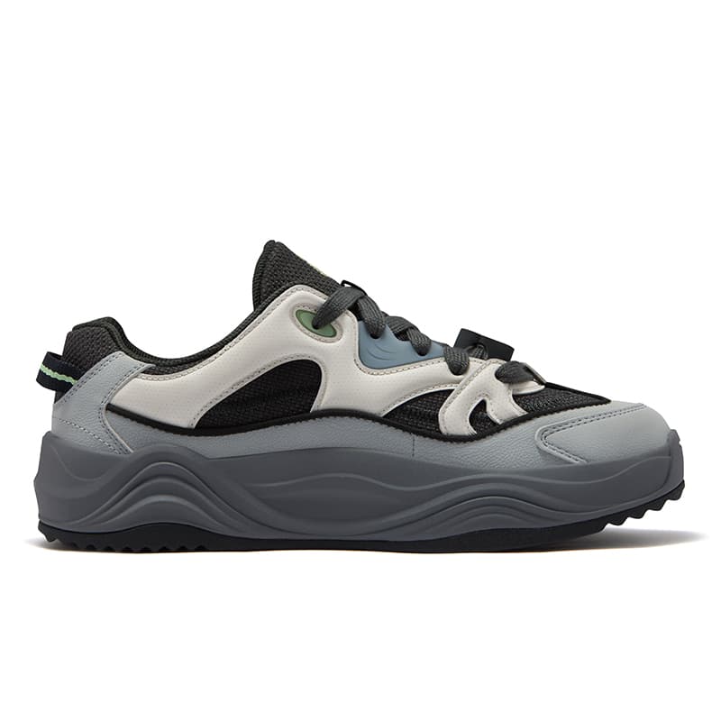 Кроссовки FILA FUSION TARANTO Melody Shoes Низкие Кроссовки для Скейтбординга Мужские Пират Черный Натуральный Серый - изображение 2
