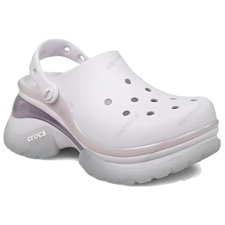 Сабо Crocs Super Bae Little Dolphin Сабо резиновые Женские Виноград Прохлада ледяной - изображение 4