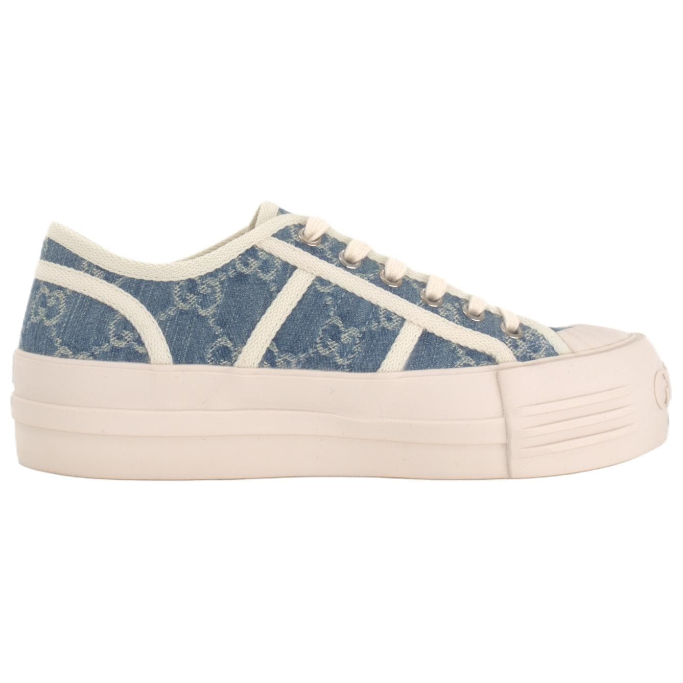 Кеды Gucci Canvas Low-Top Sneakers - изображение 2