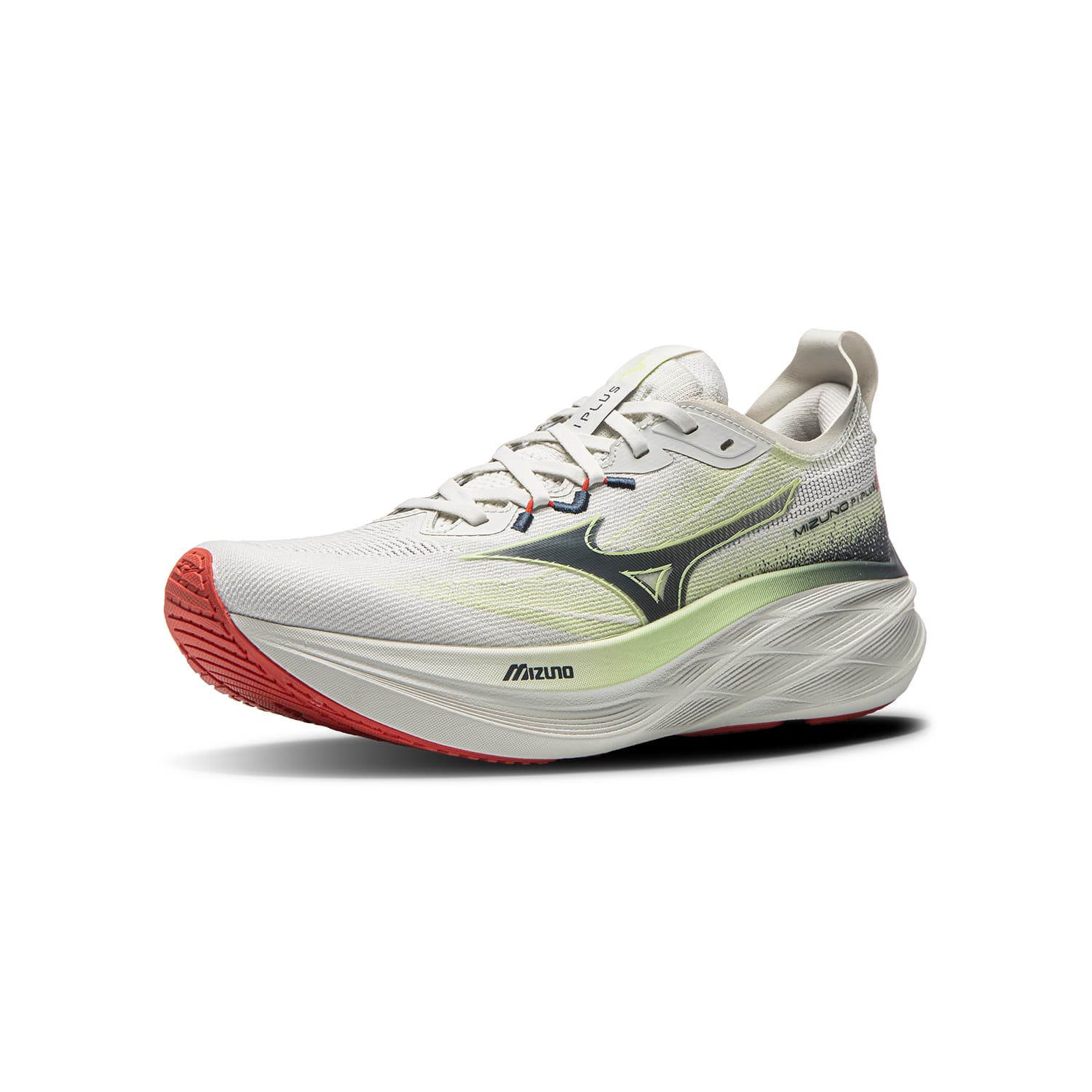 Кроссовки для бега Mizuno PI PLUS Низкие Кроссовки для Бега Унисекс Белый Лаймстоун - изображение 2