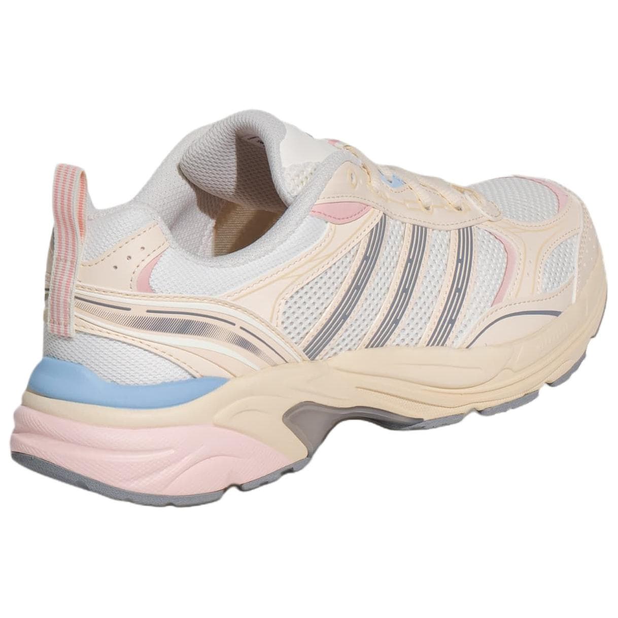 Кроссовки для бега Adidas NEON FLUX Дышащая Поддержка Амортизация Беговые кроссовки Женские Бежевые - изображение 3