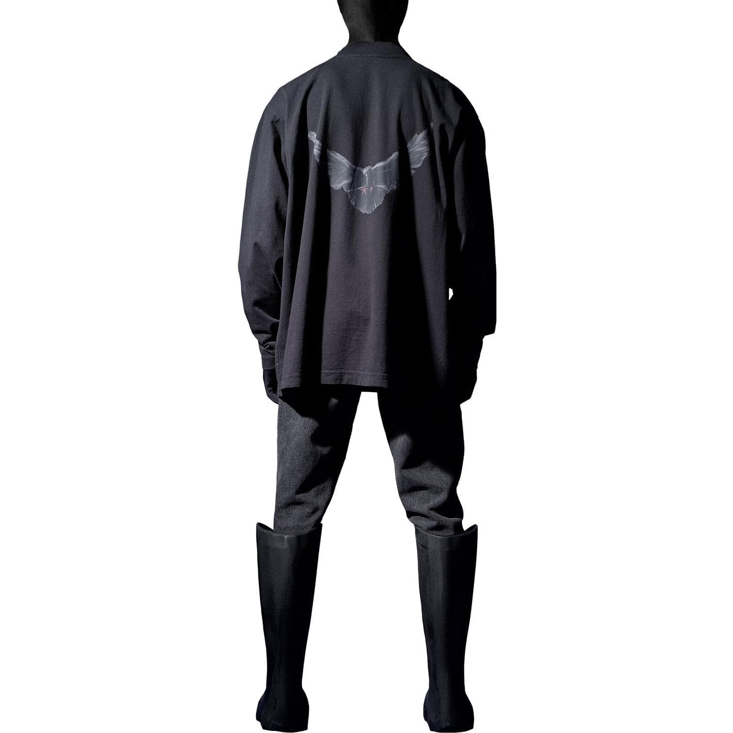 Кофта YEEZY x Gap x Balenciaga Dove Longsleeve Tee - изображение 4