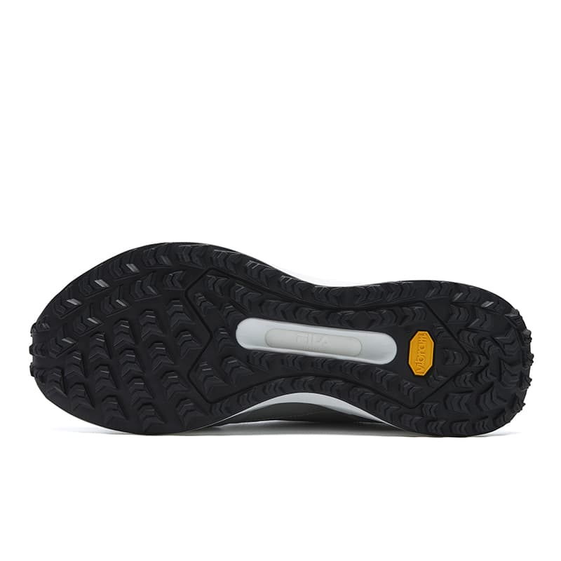 Кроссовки для гольфа FILA GF DRIVEX Golf Shoes Низкий топ Ультраматовый серый Galloping Horse Черный мужской - изображение 6