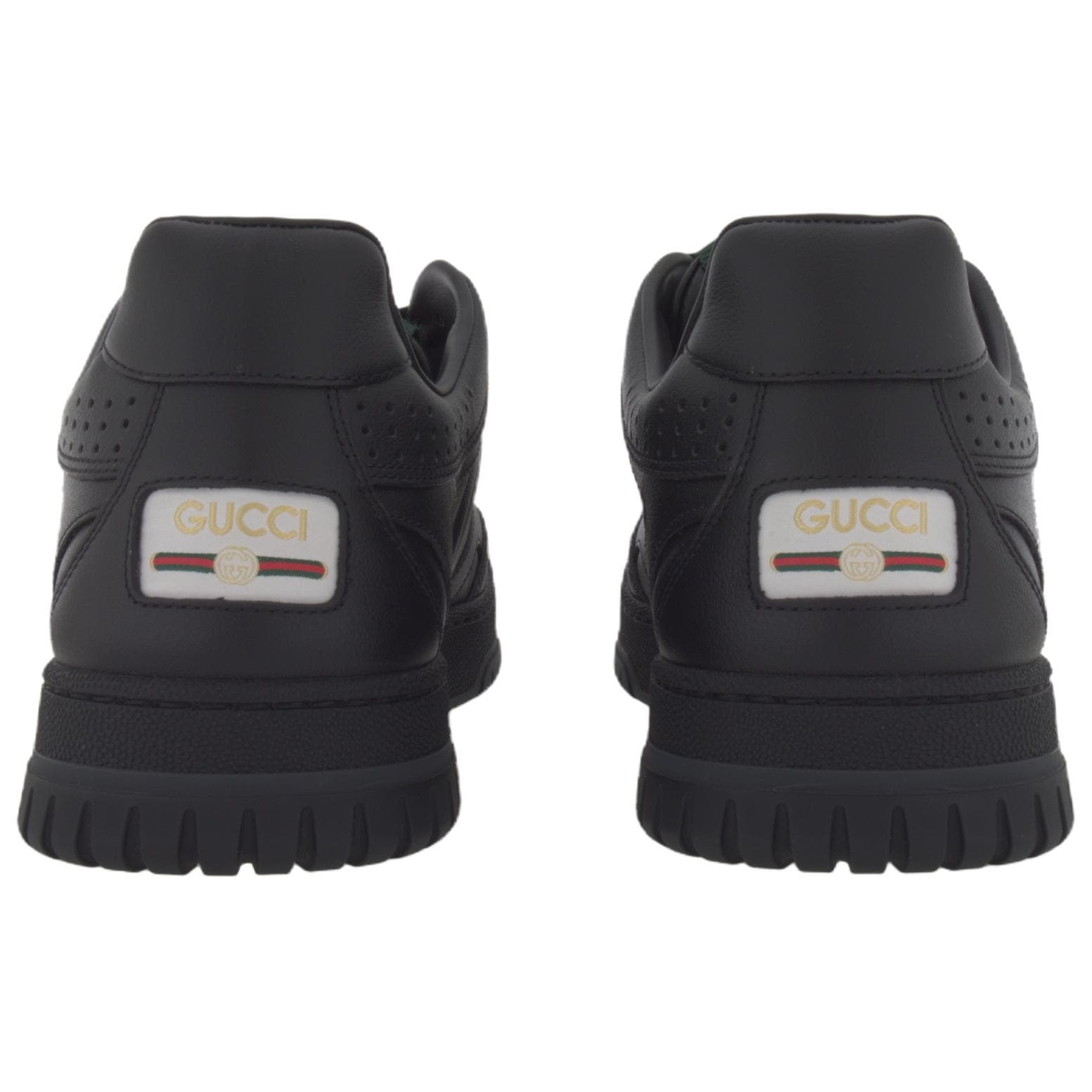 Кроссовки Gucci Re-Web Low Top Sneakers Black - изображение 4