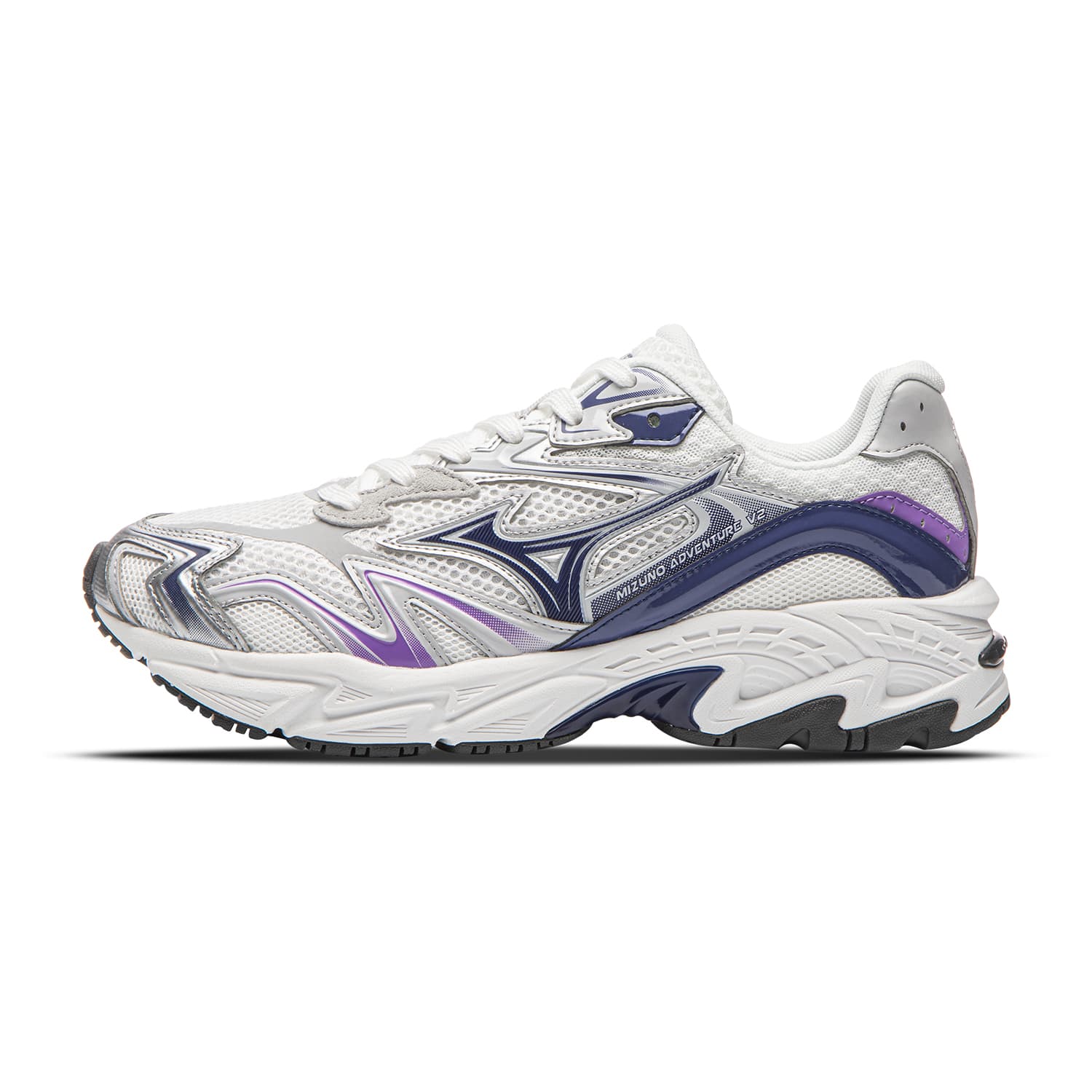 Кроссовки Mizuno Низкие кроссовки с толстой подошвой Унисекс Белые - изображение 1