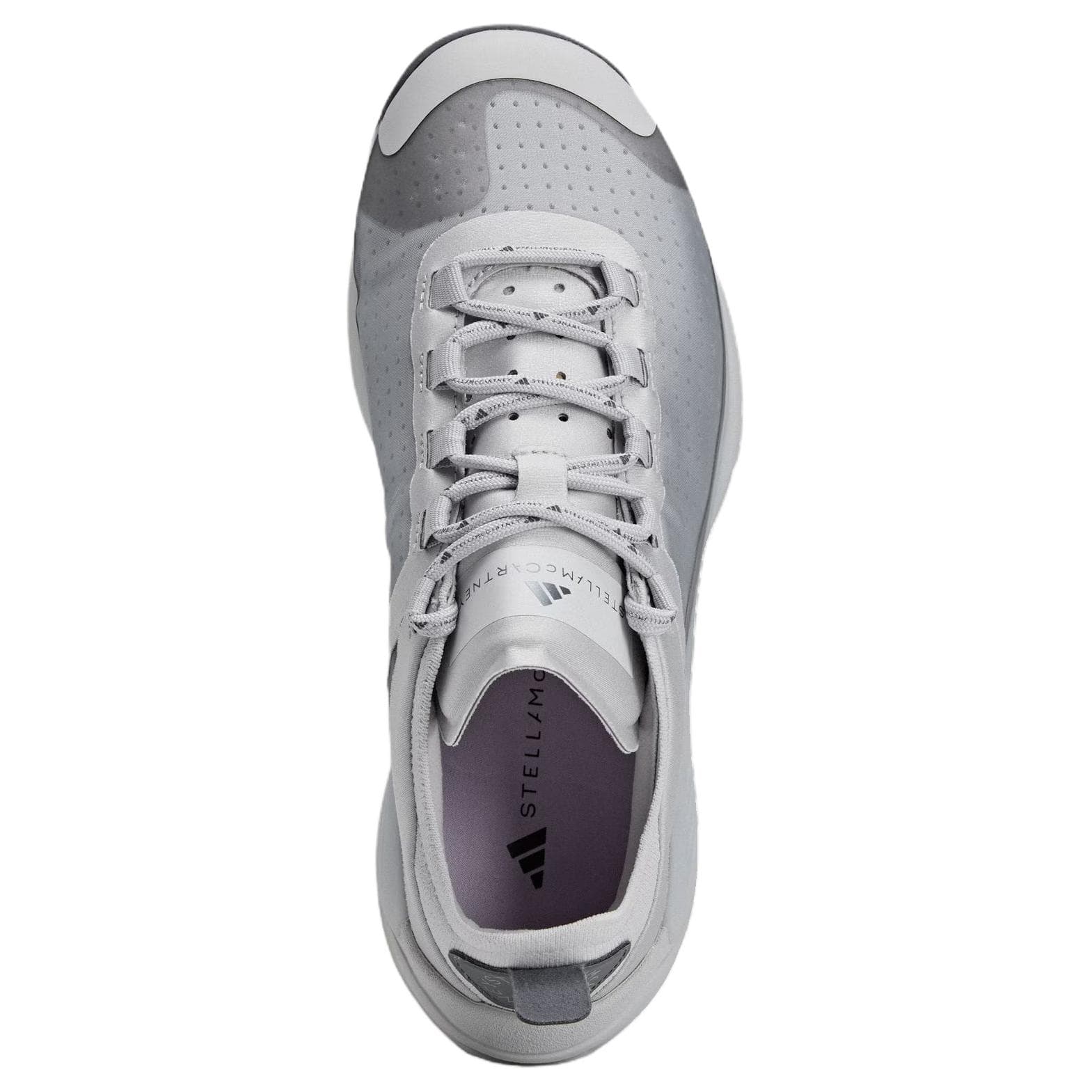 Кроссовки для спортзала Stella McCartney x Adidas DROPSET 4 Тренировочные кроссовки Женские Серые - изображение 3