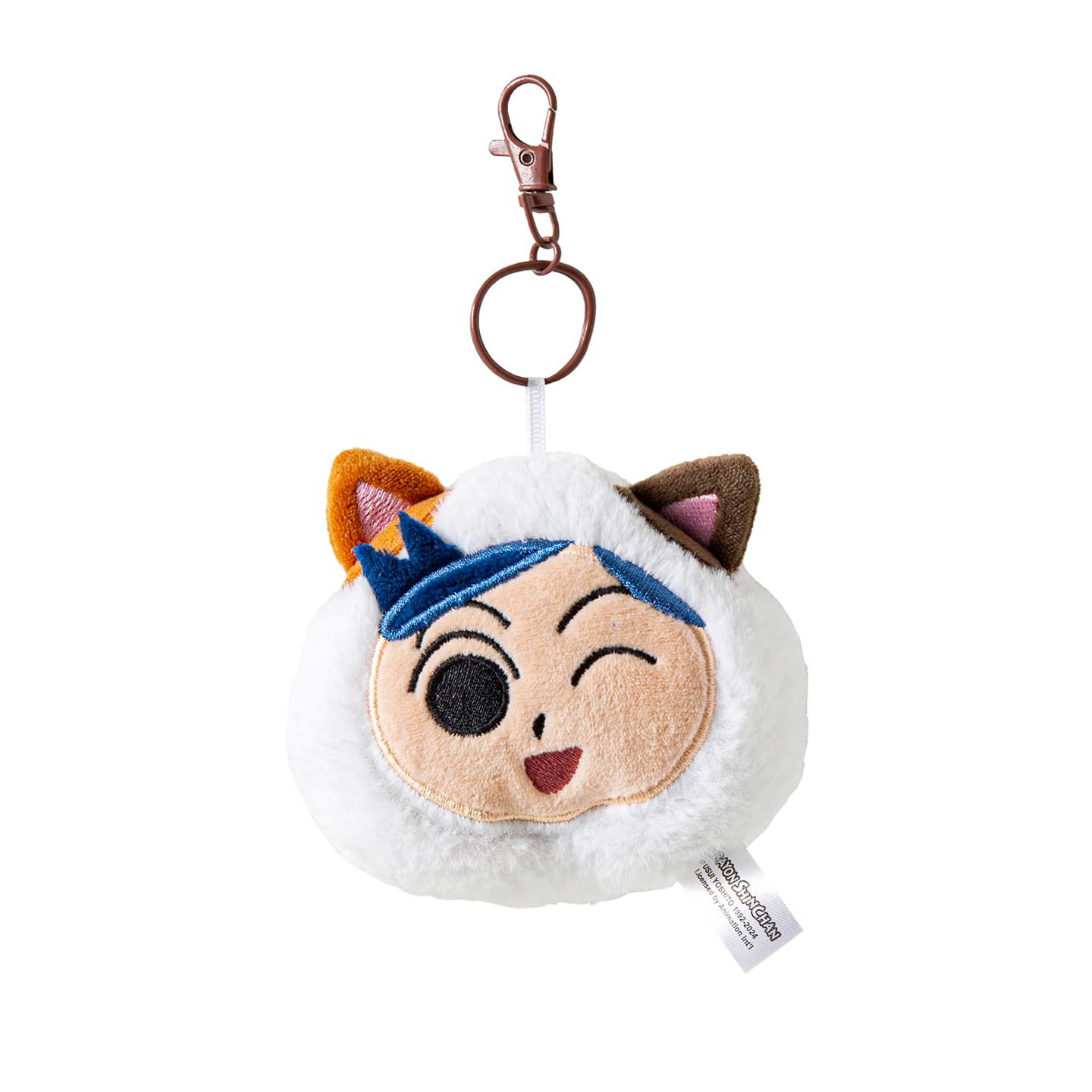 Crayon Shinchan Кроличий мех Животные Трансформирующаяся Кошка Адай Брелок Украшение Для сопровождения Плюшевые брелки - изображение 6