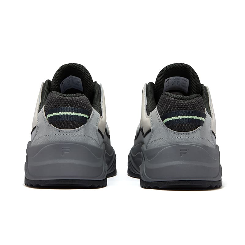 Кроссовки FILA FUSION TARANTO Melody Shoes Низкие Кроссовки для Скейтбординга Мужские Пират Черный Натуральный Серый - изображение 5