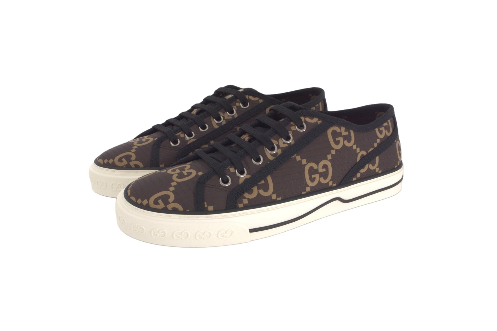 Кроссовки Gucci Tennis 1977 Brown - изображение 3
