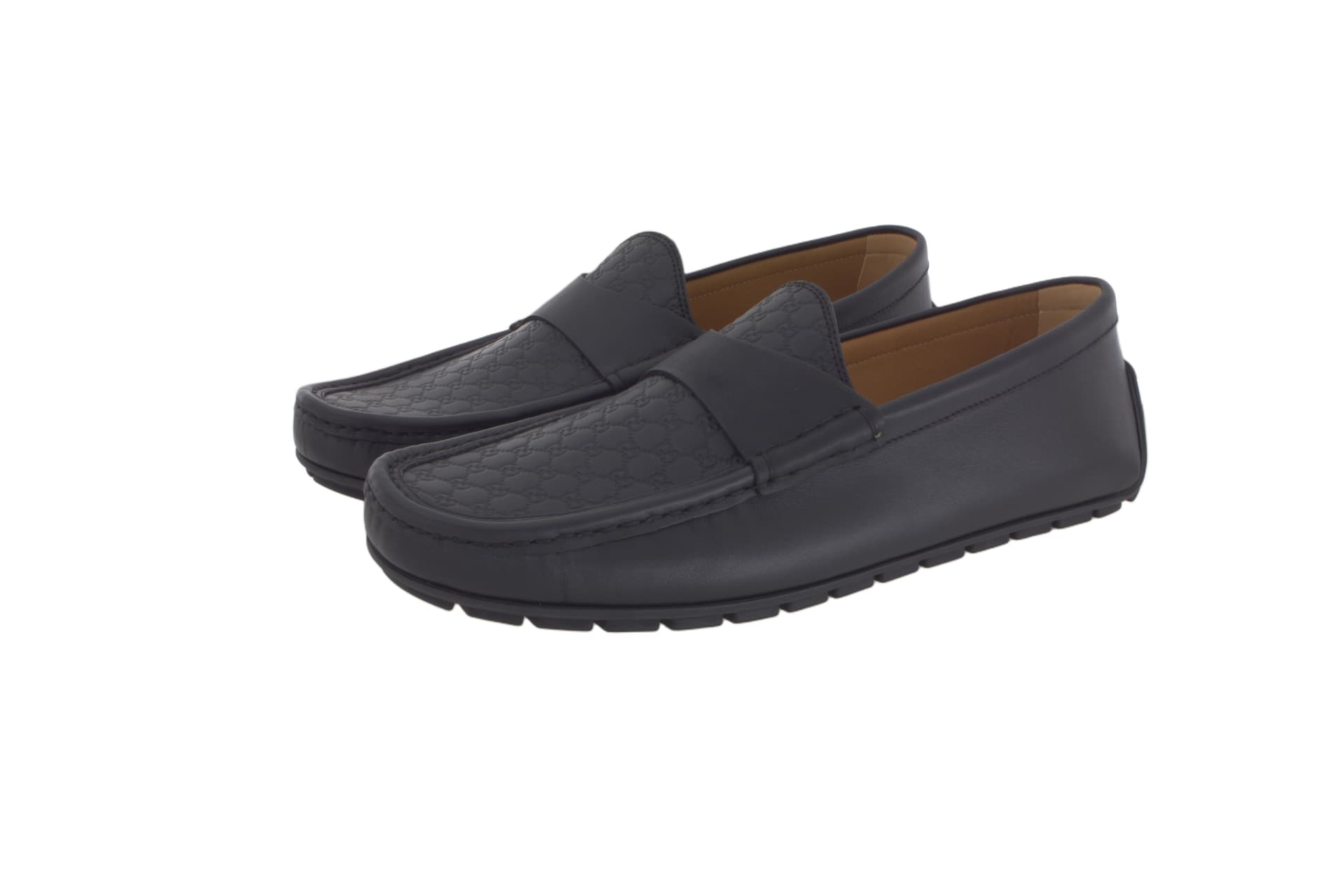 Ботинки Gucci Driving Loafer Black - изображение 3