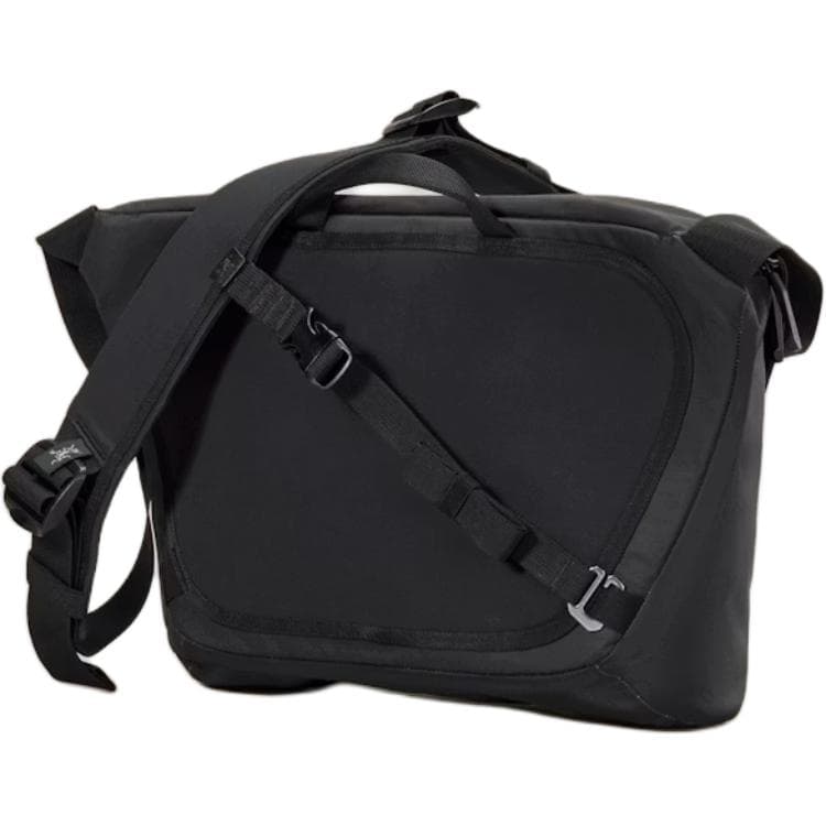 Arcteryx Granville 10L рюкзак с верхней молнией 400D переработанный нейлон черный Унисекс Парный - изображение 3