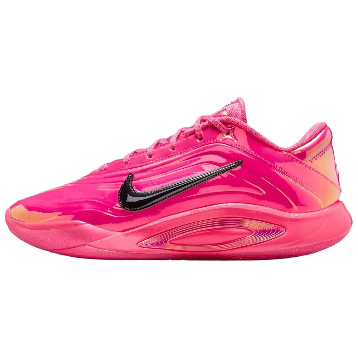 Кроссовки для баскетбола Nike A'One Баскетбольные кроссовки Унисекс Розовый - изображение 1
