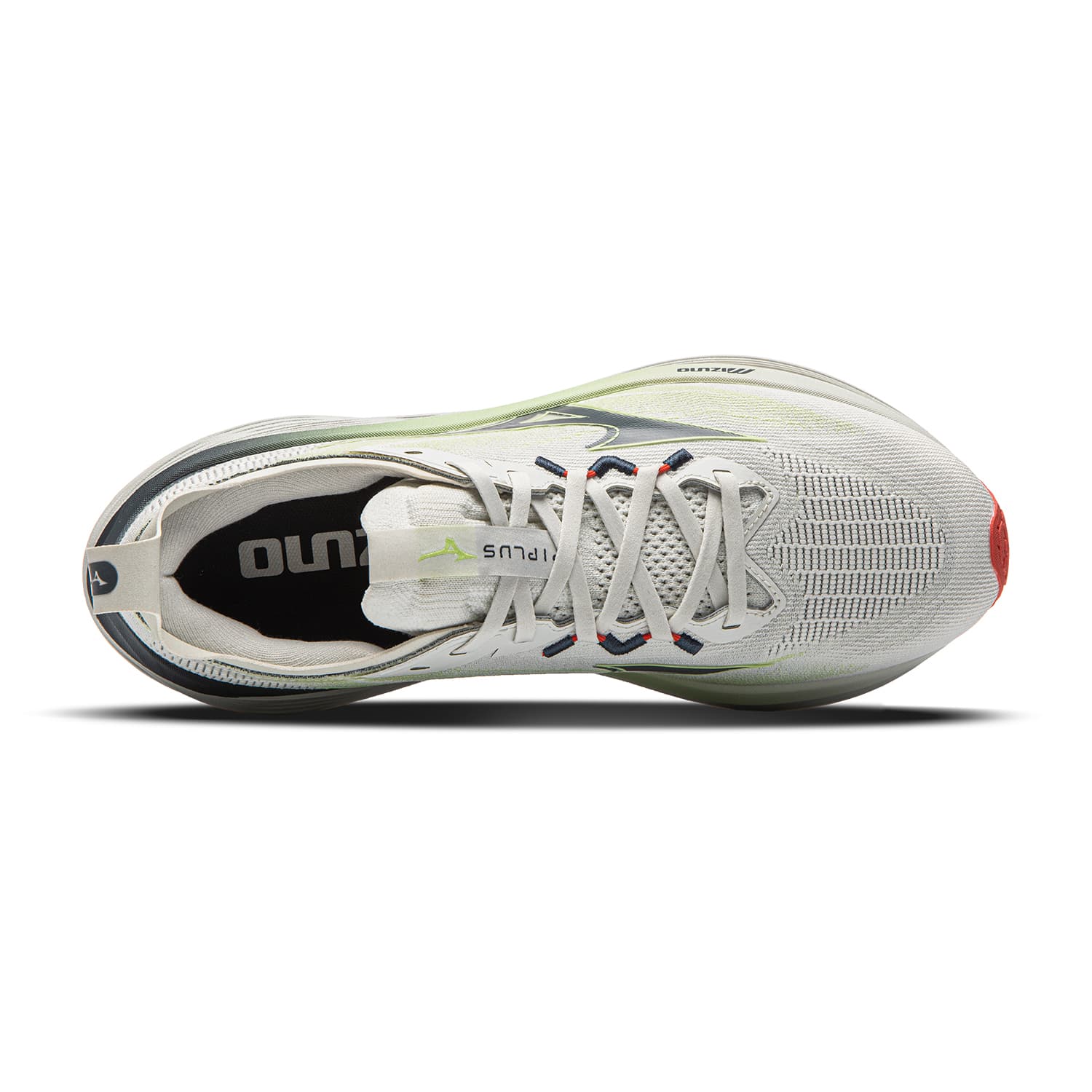 Кроссовки для бега Mizuno PI PLUS Низкие Кроссовки для Бега Унисекс Белый Лаймстоун - изображение 3