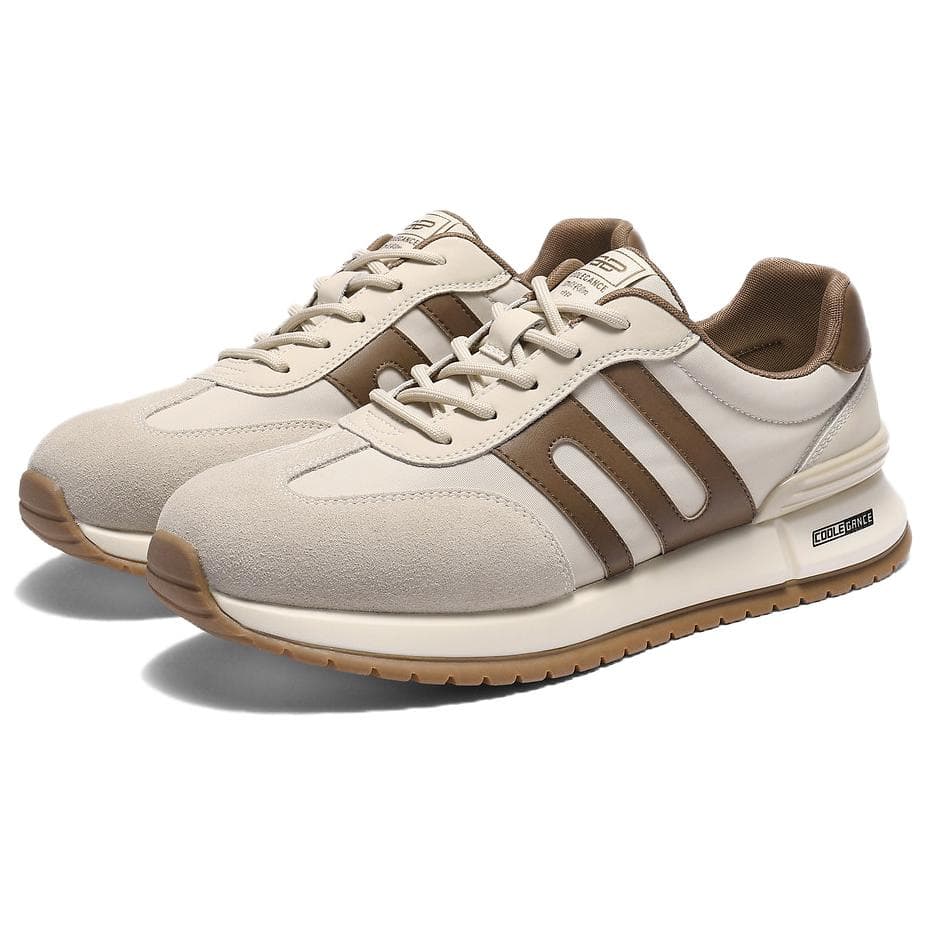 Кроссовки Белль Low Топ Повседневная обувь Мужской Бежево-коричневый - изображение 3