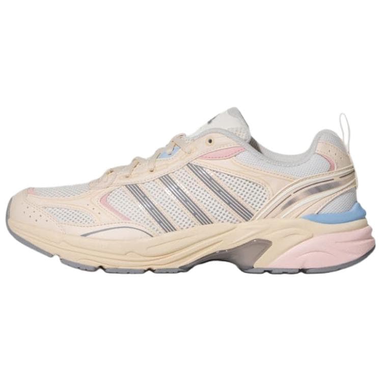 Кроссовки для бега Adidas NEON FLUX Дышащая Поддержка Амортизация Беговые кроссовки Женские Бежевые - изображение 1