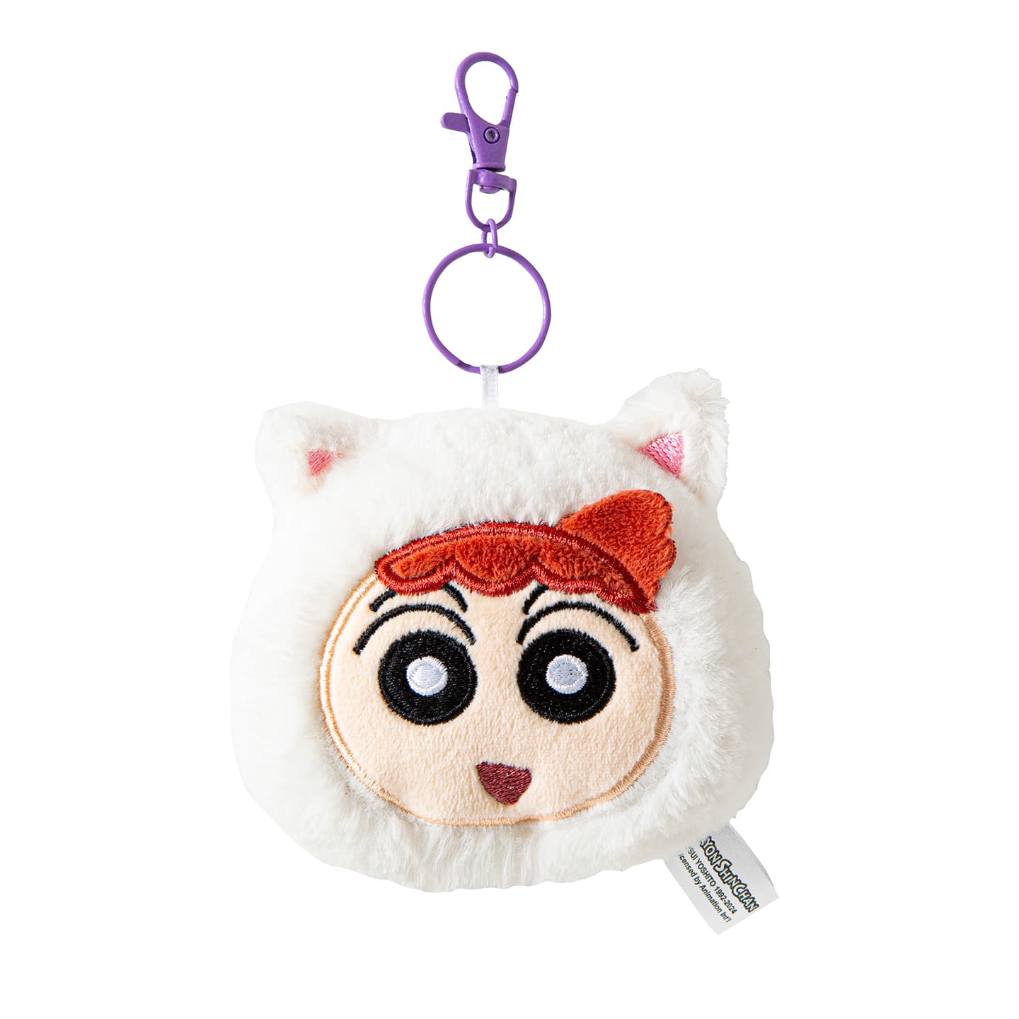 Crayon Shinchan Кроличий мех Животные Трансформирующаяся Кошка Адай Брелок Украшение Для сопровождения Плюшевые брелки - изображение 8