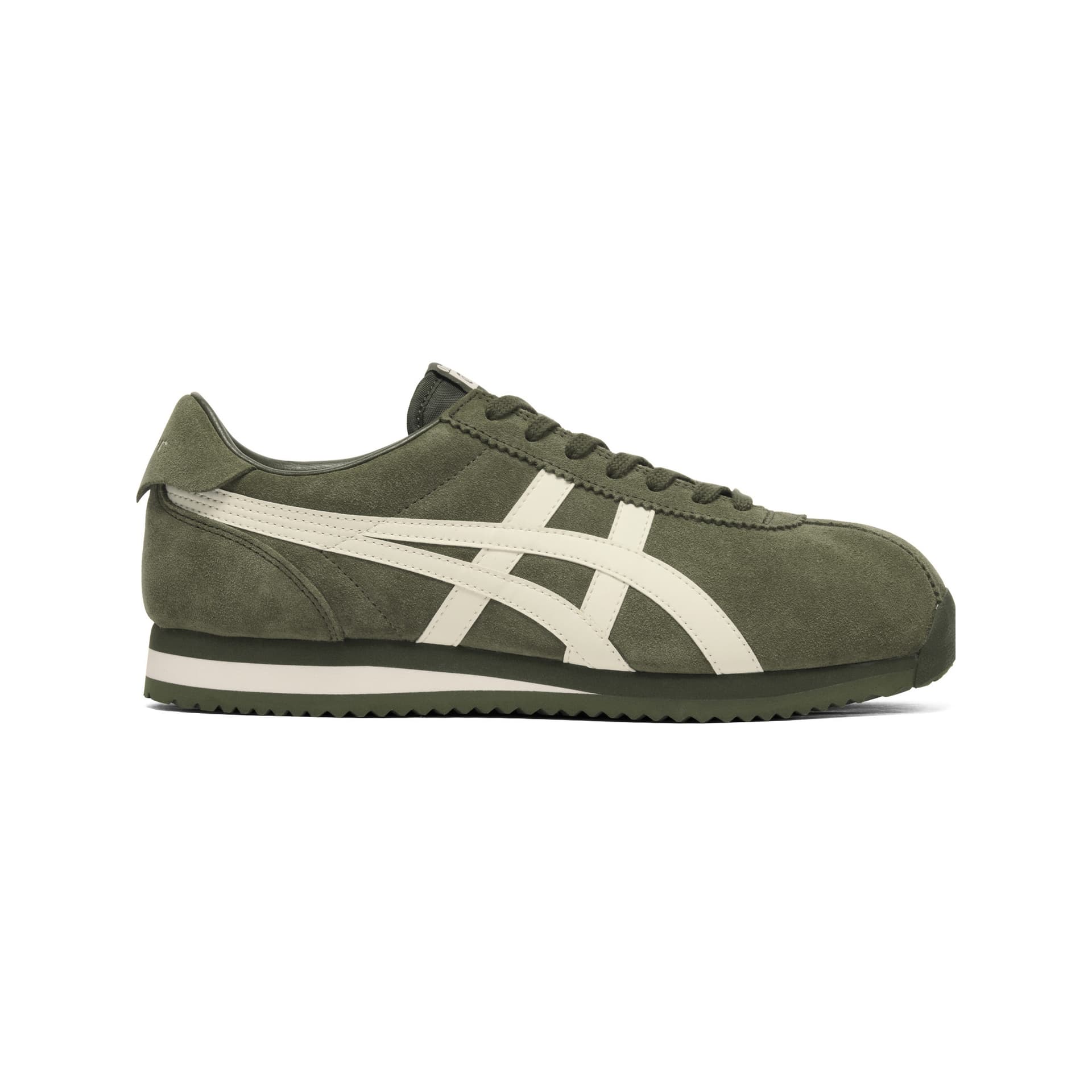 Кроссовки Onitsuka Tiger CORSAIR Спилок коровья Low Топ Повседневная обувь Унисекс Зелёный - изображение 2
