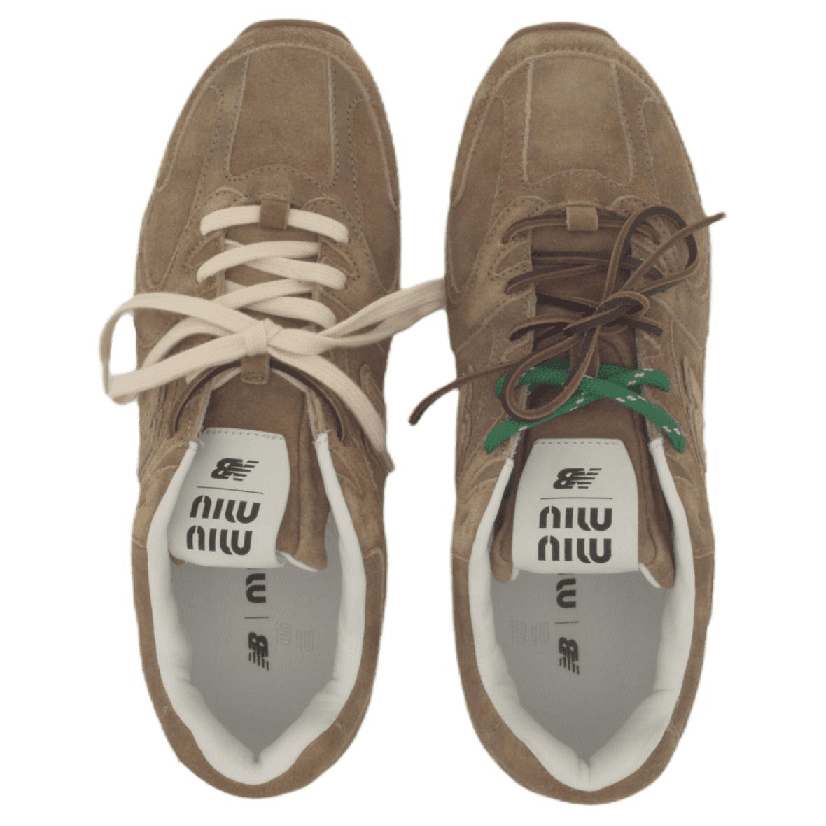Кроссовки New Balance x MIU MIU 530 Beige - изображение 4