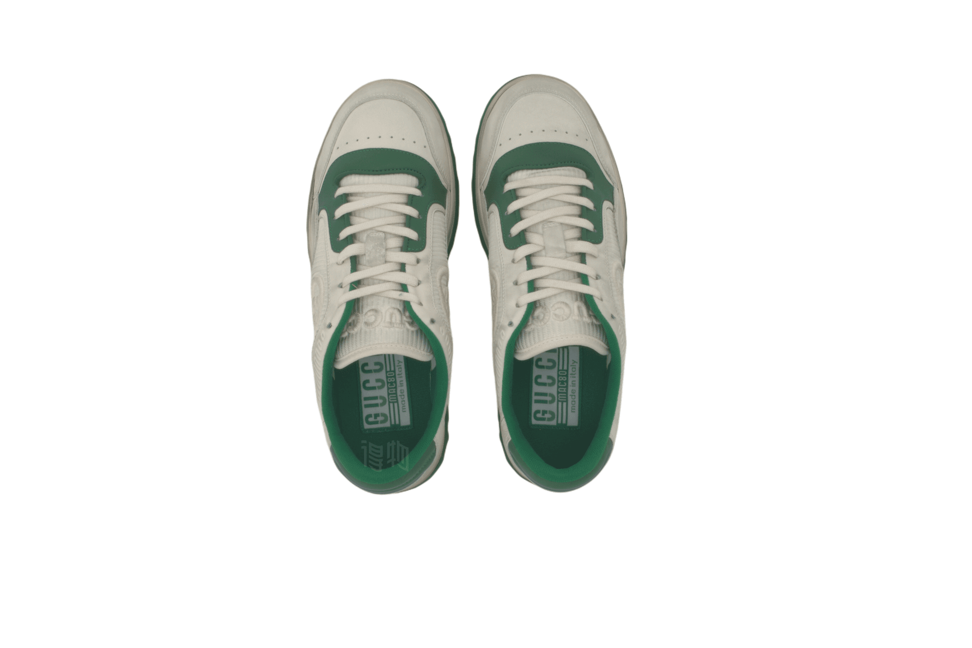 Кроссовки Gucci MAC80 White Green - изображение 4