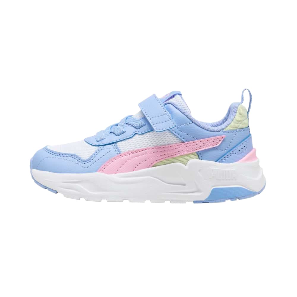 Кроссовки PUMA Trinity 2 Ткань Амортизация Низкий Топ Повседневная Обувь Детская - изображение 1