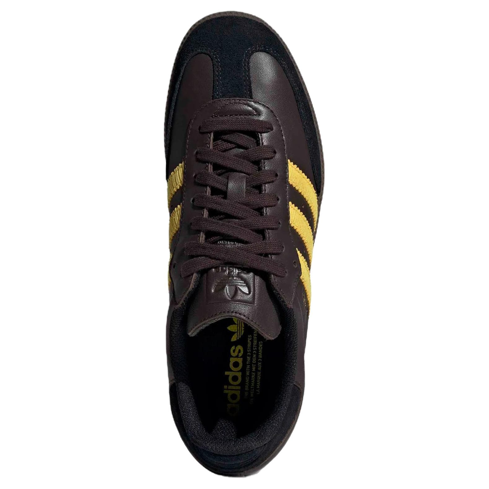 Кроссовки Adidas Originals Samba OG Low Топ Кеды немецкой армии (GAT) Унисекс Коричневый - изображение 3