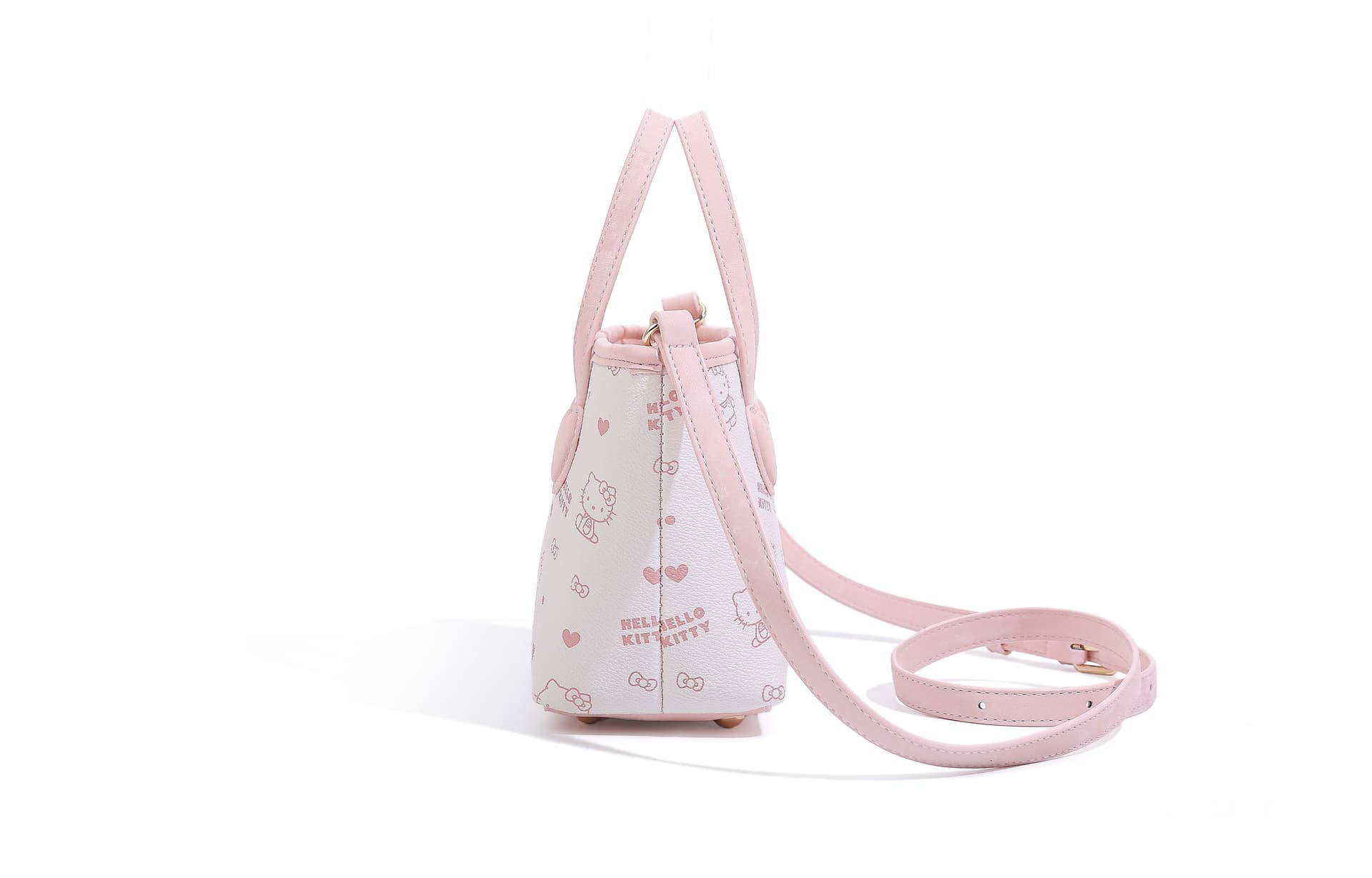 Сумка Sanrio Hello Kitty PU (полиуретан) Сумка Большая Женская Розовая Белая - изображение 3