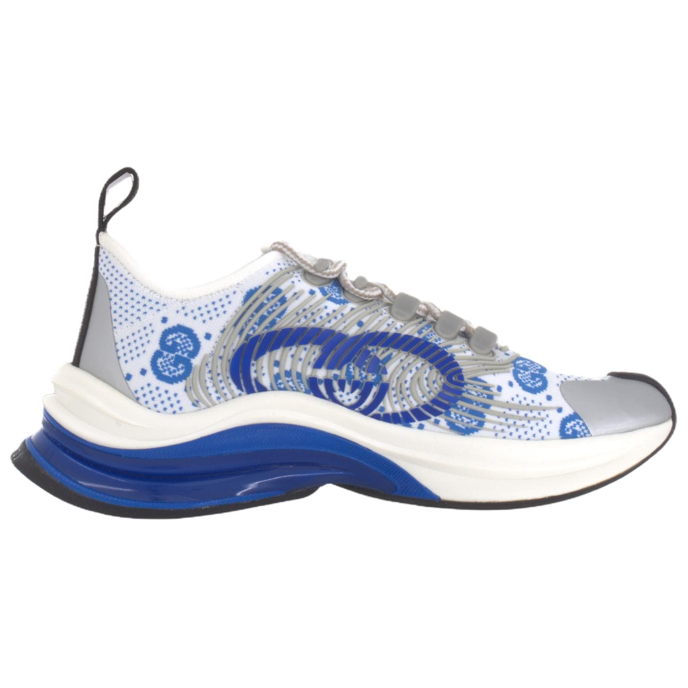 Кроссовки Gucci Run Blue White - изображение 2
