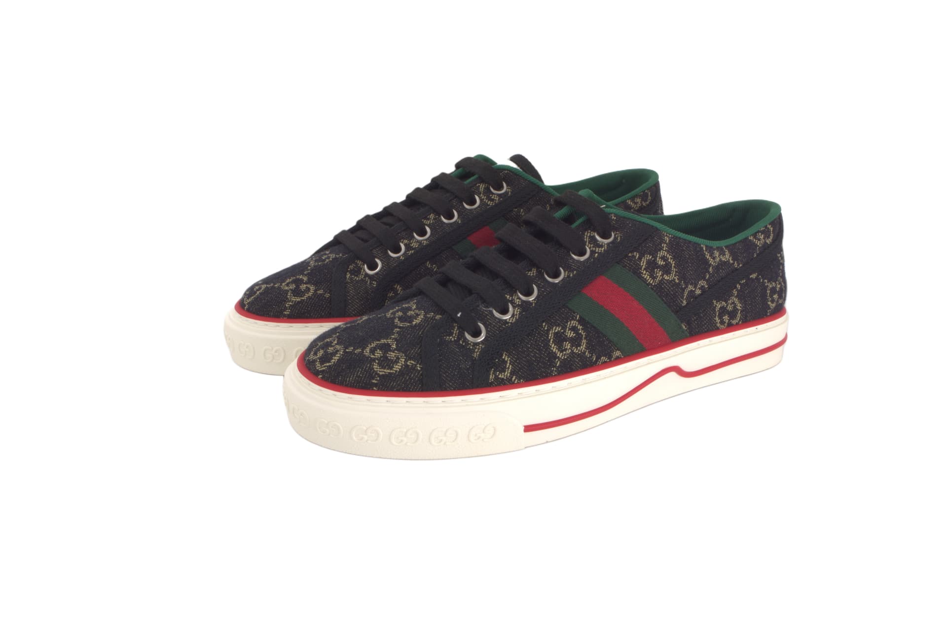 Кроссовки Gucci Tennis 1977 Black - изображение 3