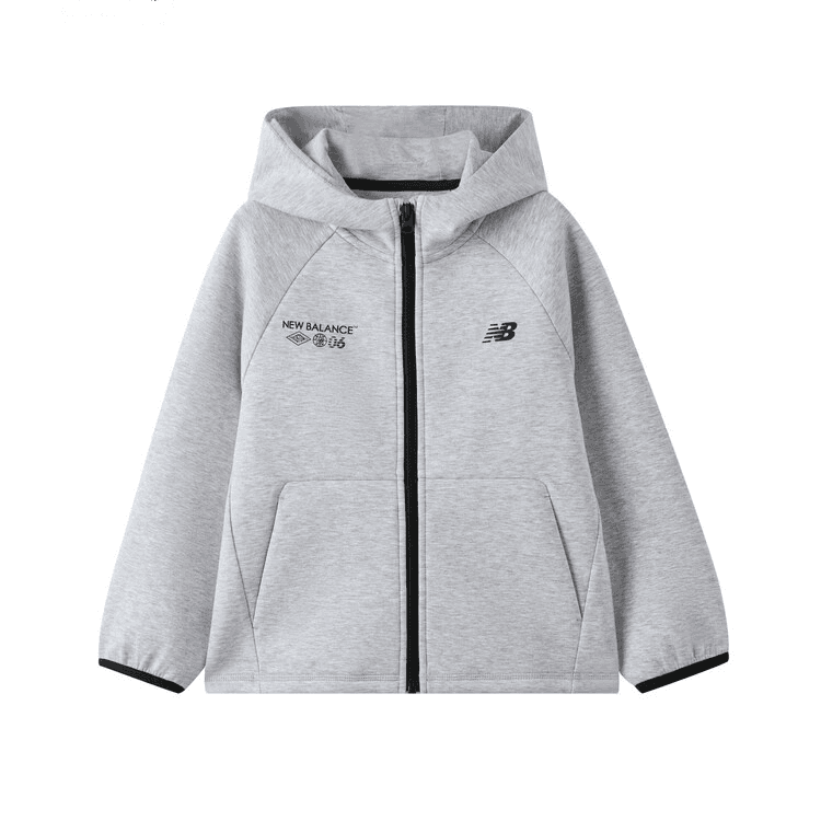 New Balance Фотиния Серый Детские Куртки - изображение 1