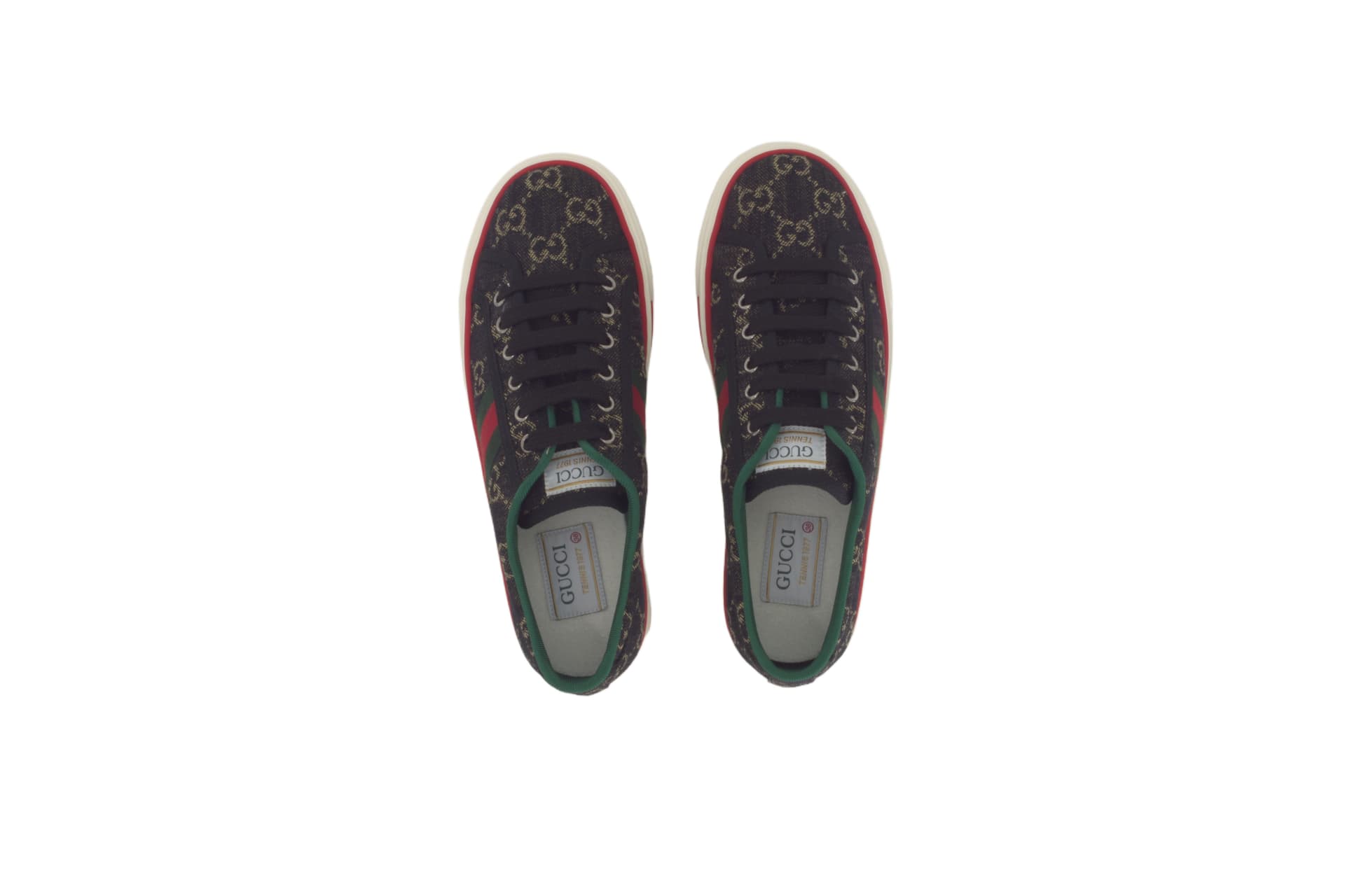 Кроссовки Gucci Tennis 1977 Black - изображение 4