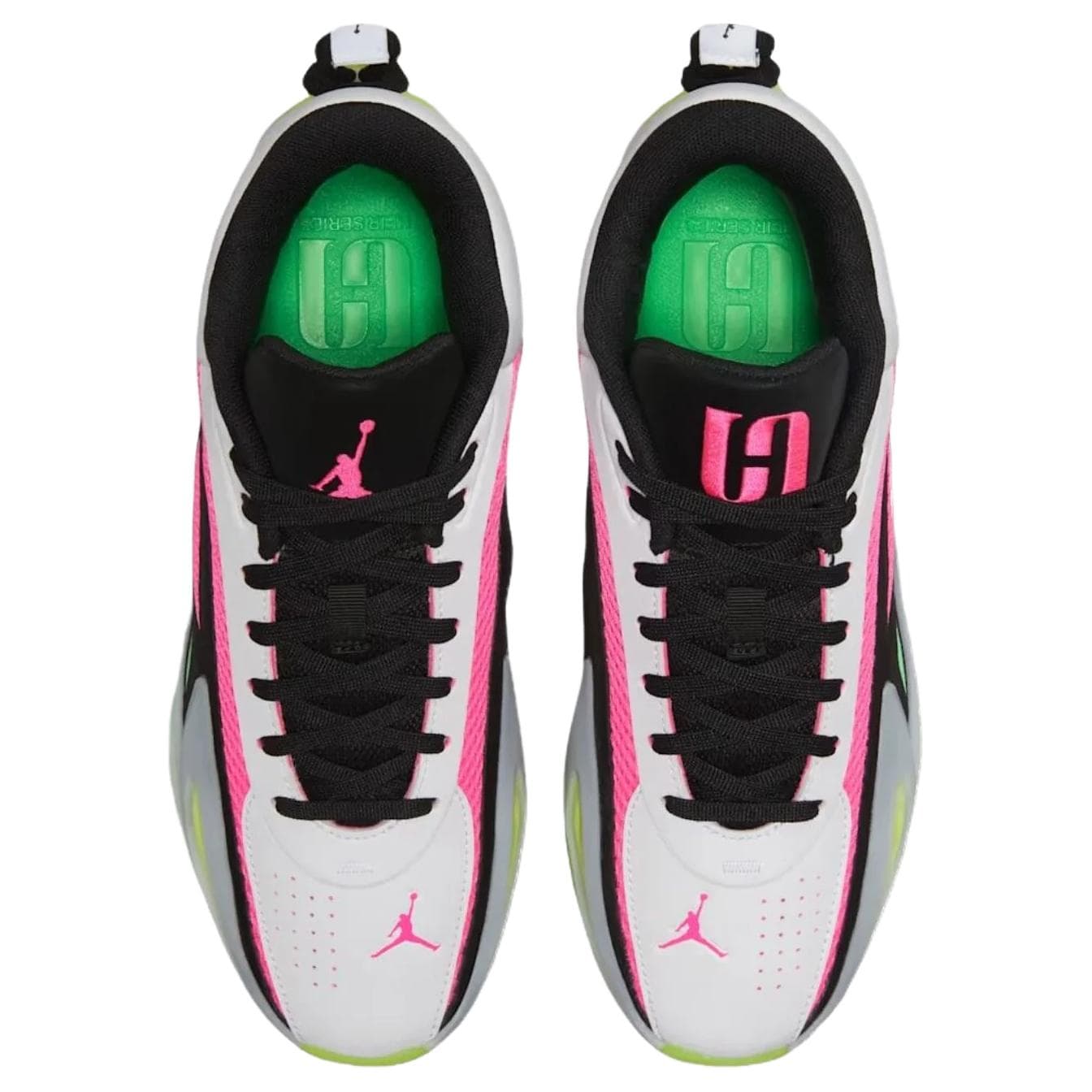 Кроссовки для баскетбола Jordan x heir serie 2 PF удобные баскетбольные кроссовки для женщин белый черный розовый - изображение 4