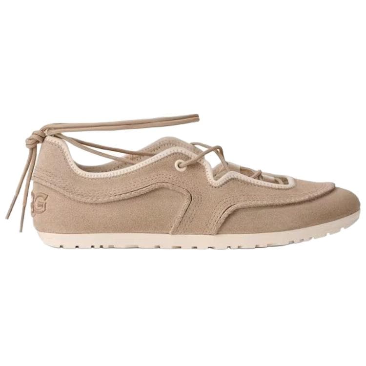 Кроссовки UGG Quill Low Топ Повседневная обувь Женская Песочного цвета - изображение 2