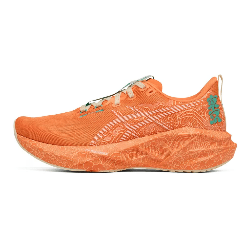 Кроссовки для бега ASICS NOVABLAST 5 Дышащий Oтскок Беговые кроссовки Унисекс Апельсин - изображение 1