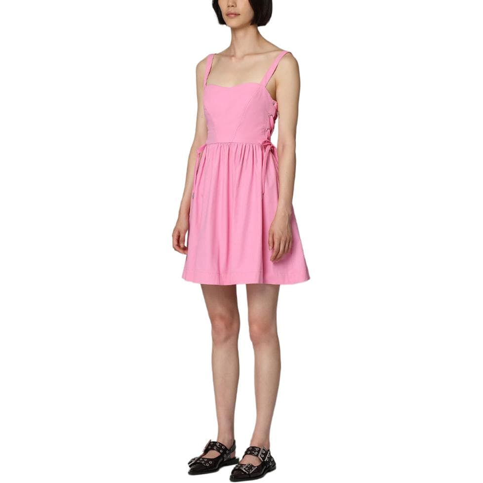PINKO SS24 Slip Платье Женское Розовое - изображение 3