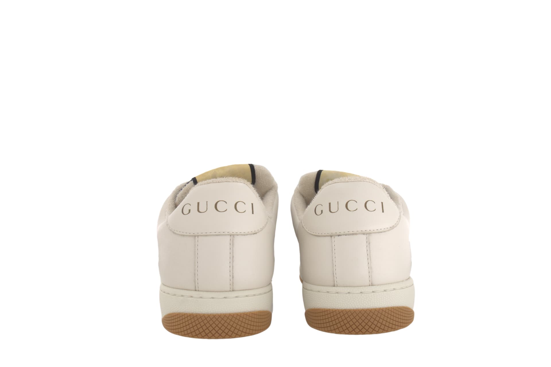 Кроссовки Gucci Screener Denim White Blue - изображение 5