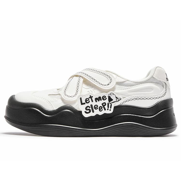 Кроссовки 361° X Mr.Donothing Hugging Shoes Устойчивые к истиранию Легкие Низкие Кеды Скейтборд Обувь Женские Белые Черные - изображение 1