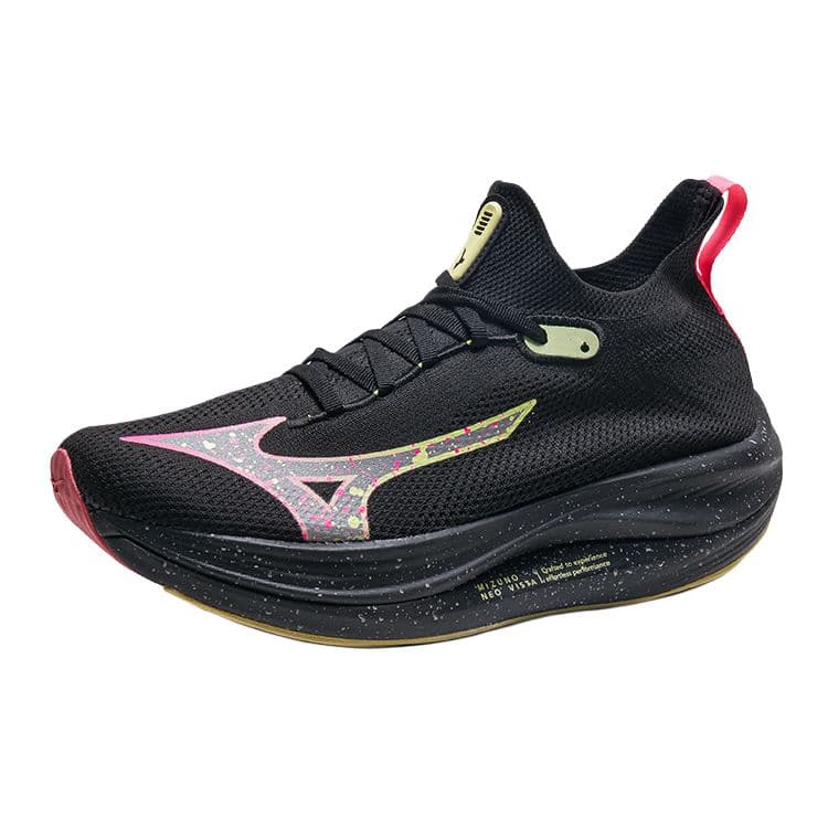 Кроссовки для бега Mizuno Neo Vista Аbrasion Resistant Дышащие Беговые кроссовки Унисекс Черные - изображение 2