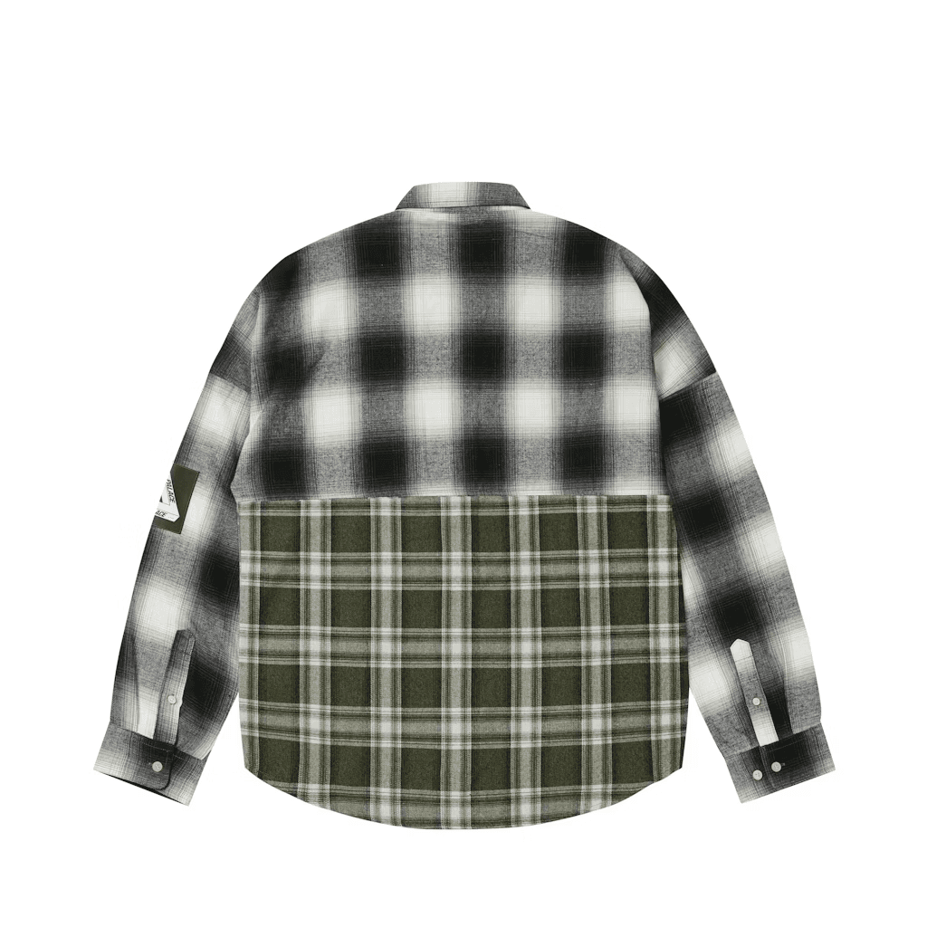 Рубашка PALACE 2026 Spring Collection SS26 Пятнистая Фланельная Рубашка Унисекс - изображение 2