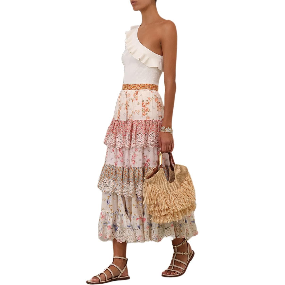 Майка Zimmermann SS25 Майка Женская Белая - изображение 6